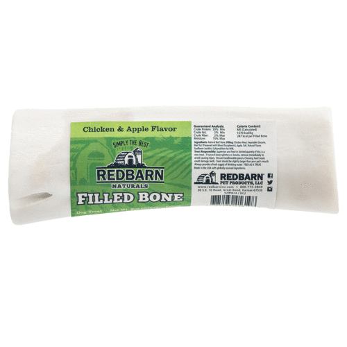 Redbarn Natural Filled Chicken & Apple Flavor Dog Chew