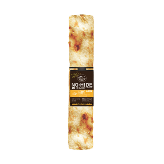 Earth Animal No-Hide Peanut Butter Strip Dog Chew