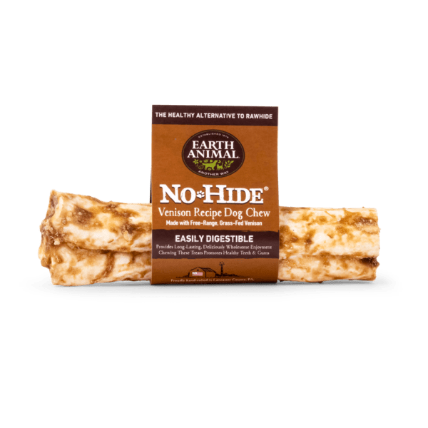 Earth Animal Venison No-Hide Wholesome Medium Dog Chews